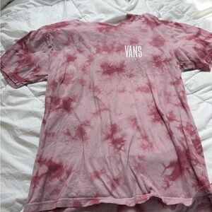 Vans Pink Tie-Dye Shirt